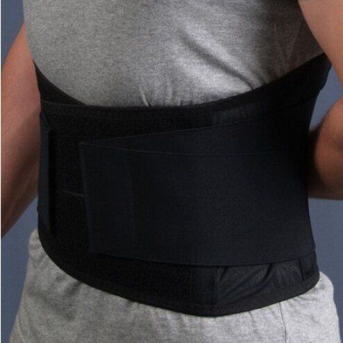 Cinto de fixación da zona lumbar para osteocondrose